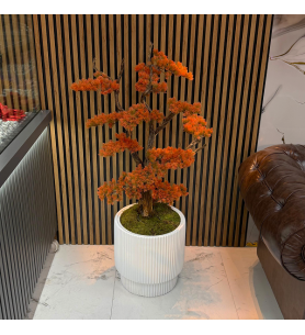 Yapay Bonsai Ağacı – Turuncu